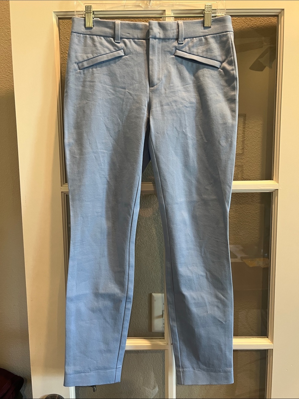 GAP Pale Blue Cropped Slim Ankle Jeans